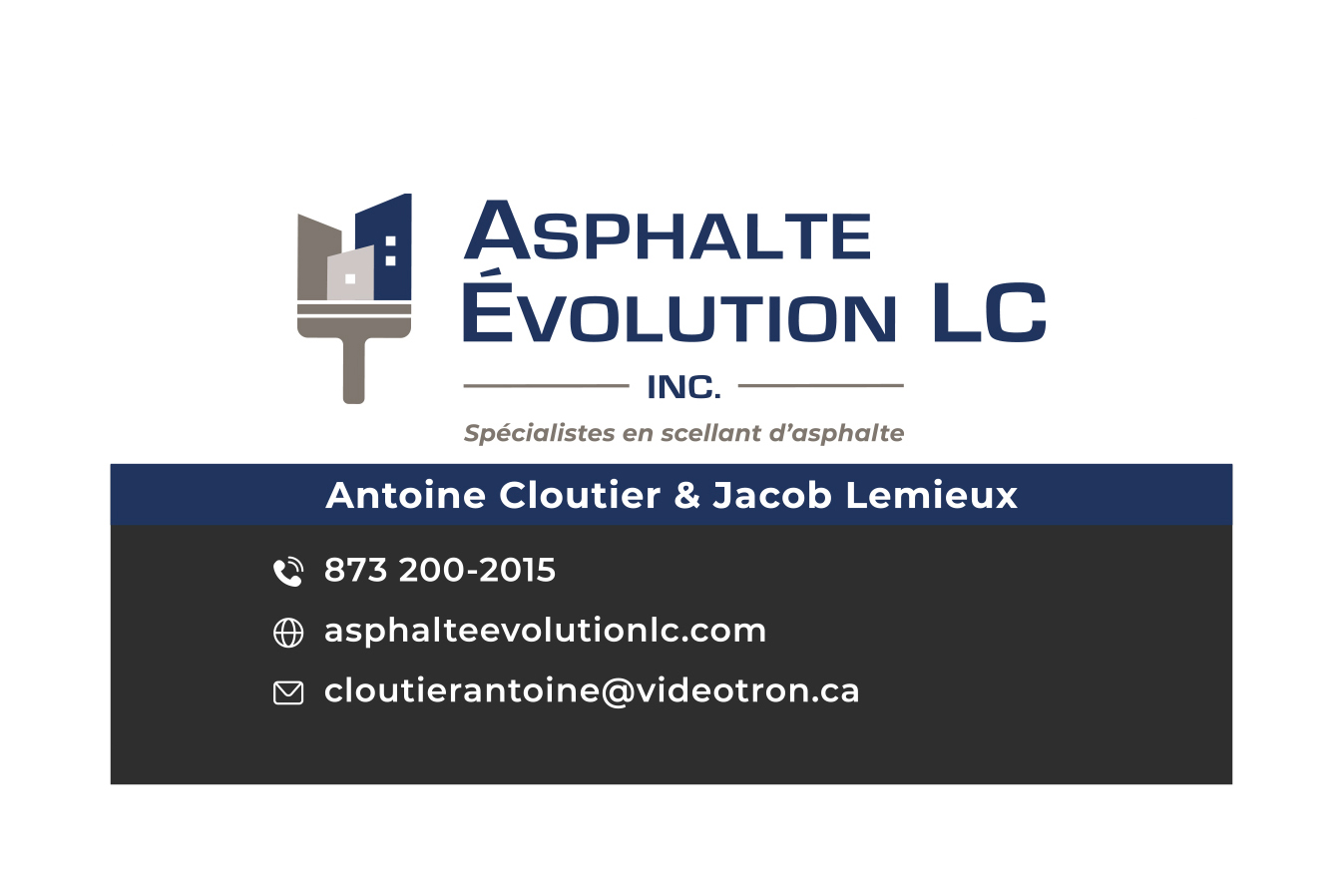 Des partenaires de confiance telle que : Asphalte Évolution LC pourrons vous aider lors de votre achat avec notre agence immobilière à Sherbrooke